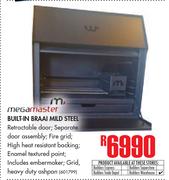 Megamaster Built In Braai Mild Steel