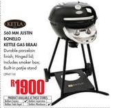 Ketla 560mm Justin Benello Kettle Gas Braai