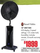 Russell Hobbs 18" Mist Fan