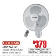 Goldair 40cm Wall Fan