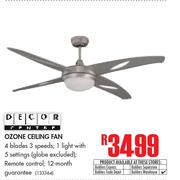 Decor Ozone Ceiling Fan