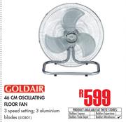 Goldair 46cm Oscillating Floor Fan