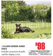 Lawn Border 1M Jumbo Fence