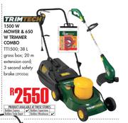 Trimtech 1500w electric lawn mower cheap