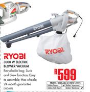 Ryobi 3000W Electric Blower Vacuum