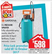 Gardena 5Ltr Pressure Sprayer