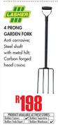 Lasher 4 Prong Garden Fork
