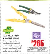 Lasher Kudu Hedge Shear & Secateur Combo