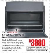 Megamaster 1M Contractor Built In Braai