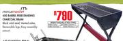 Megamaster 600 Barrel Freestanding Charcoal Braai