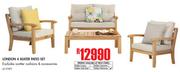 London 4 Seater Patio Set