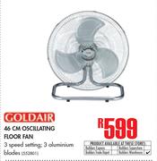 Goldair 46cm Oscillating Floor Fan