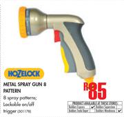 Hozelock Metal Spray Gun 8 Patterns
