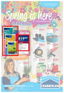 Chamberlains : Spring Is Here (23 Aug - 8 Sept 2019), page 1