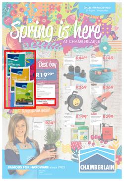 Chamberlains : Spring Is Here (23 Aug - 8 Sept 2019), page 1