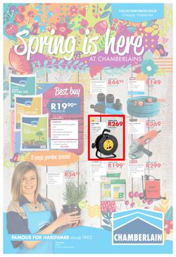 Chamberlains : Spring Is Here (23 Aug - 8 Sept 2019), page 1