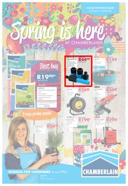 Chamberlains : Spring Is Here (23 Aug - 8 Sept 2019), page 1