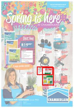 Chamberlains : Spring Is Here (23 Aug - 8 Sept 2019), page 1
