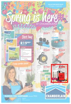 Chamberlains : Spring Is Here (23 Aug - 8 Sept 2019), page 1