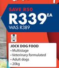 Jock Dog Food-20Kg Each