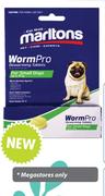 Marltons Wormpro For Large Dogs