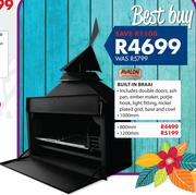 Avalon Built In Braai 1000mm