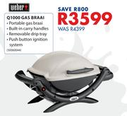 Weber Q1000 Gas Braai