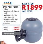 Speck Pumps 3 Bag Sand Pool Pump