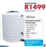 Jojo 500Ltr Backwash Water Saver Tank