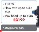 Booster Pump 1100W