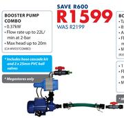 Booster Pump Combo 0.37Kw