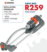 Gardena Oscillating Sprinkler