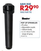 Hunter Pop Up Sprinkler
