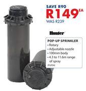 Hunter Pop Up Sprinkler-Each