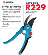 Gardena Bypass Secateurs