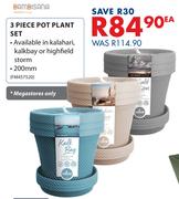 Bambisana 3 Piece Pot Plant Set-Each