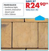 Paver Block 330 x 330mm-Each