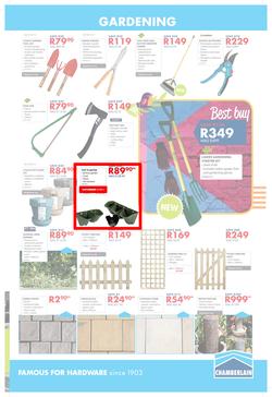 Chamberlains : Spring Is Here (23 Aug - 8 Sept 2019), page 9