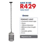 Bright Star 60W Pendant Light PEN350