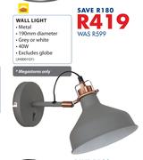 Radiant 40W Wall Light JH0001GY