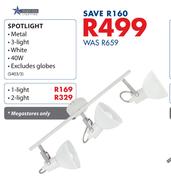 Bright Star 40W 1 Light Spotlight S403/3