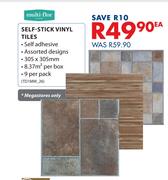 Multi-Floor Self Stick Vinyl Tiles TD1MM_26-Each