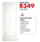 Doortech Deep Moulded Door 813 x 2032mm