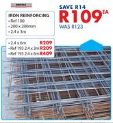 Wireforce Iron Reinforced Ref 100 2.4 x 3m-Each