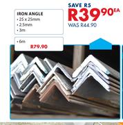 Iron Angel 25 x 25mm x 3m-Each