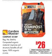Garden Master Compost 30DM