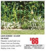 Lawn Border 1M Loop Or Picket