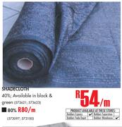 40% Shadecloth-Per Metre