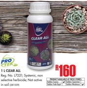 Pro Tek 1Ltr Clear All