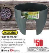 Addis Over The Rail Pot Charcoal